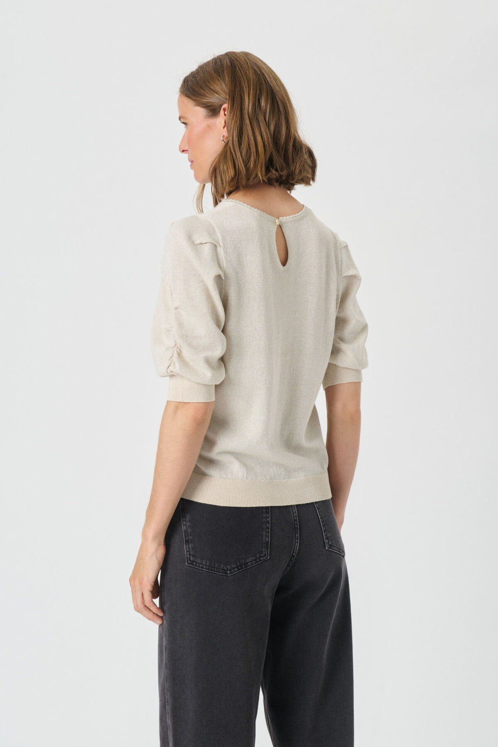 Part Two W Varaia Pullover Whitecap Grey