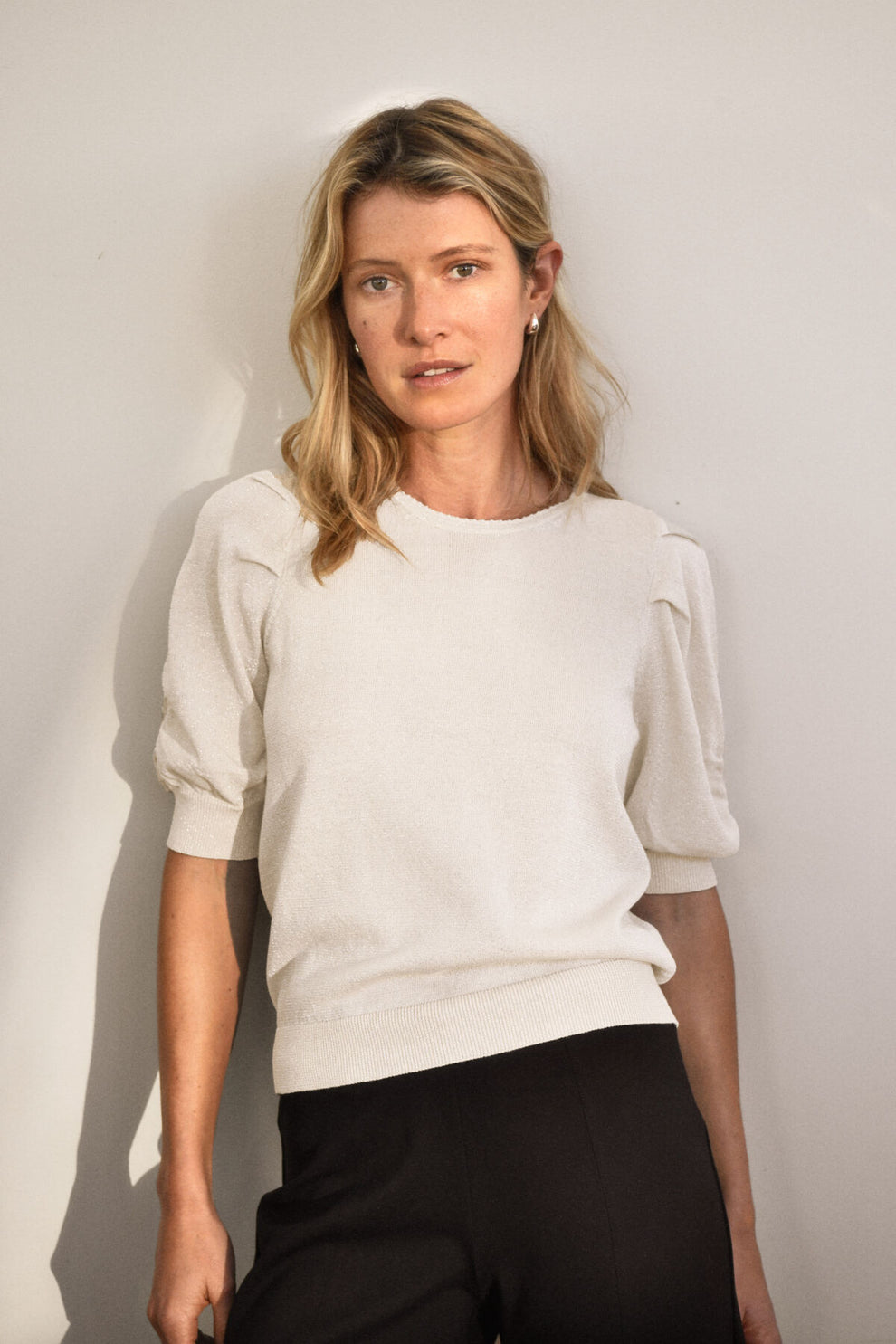 Part Two W Varaia Pullover Whitecap Grey