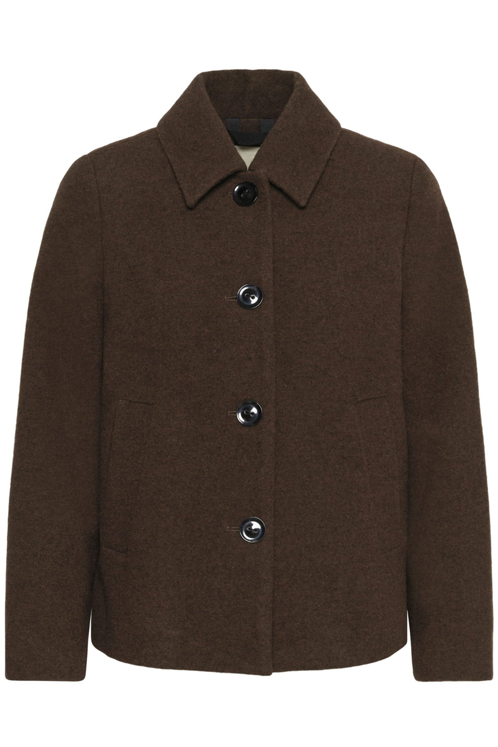 Part Two LamillaPW Coat Downtown Brown Melange