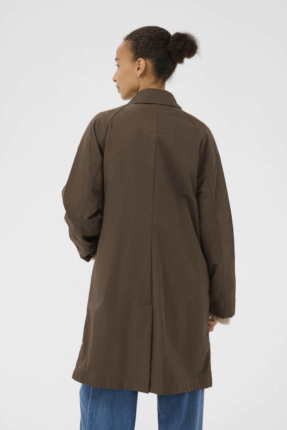 Part Two EttiePW OTW Coat Chocolate Brown
