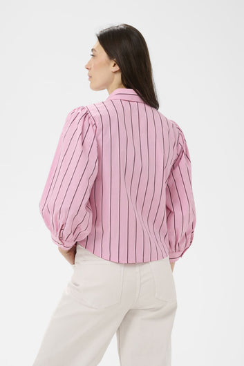 Part Two AnaisPW SH Shirt Pink Stripe
