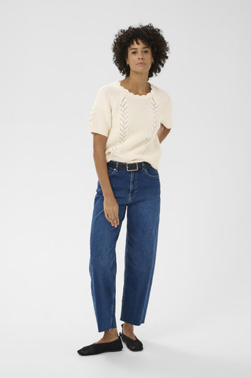 Part Two AnisettePW PU Pullover Whisper White