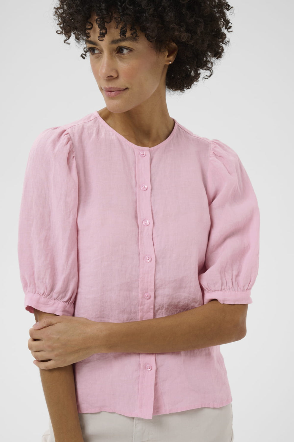 Part Two AzraPW SH Shirt Cameo Pink