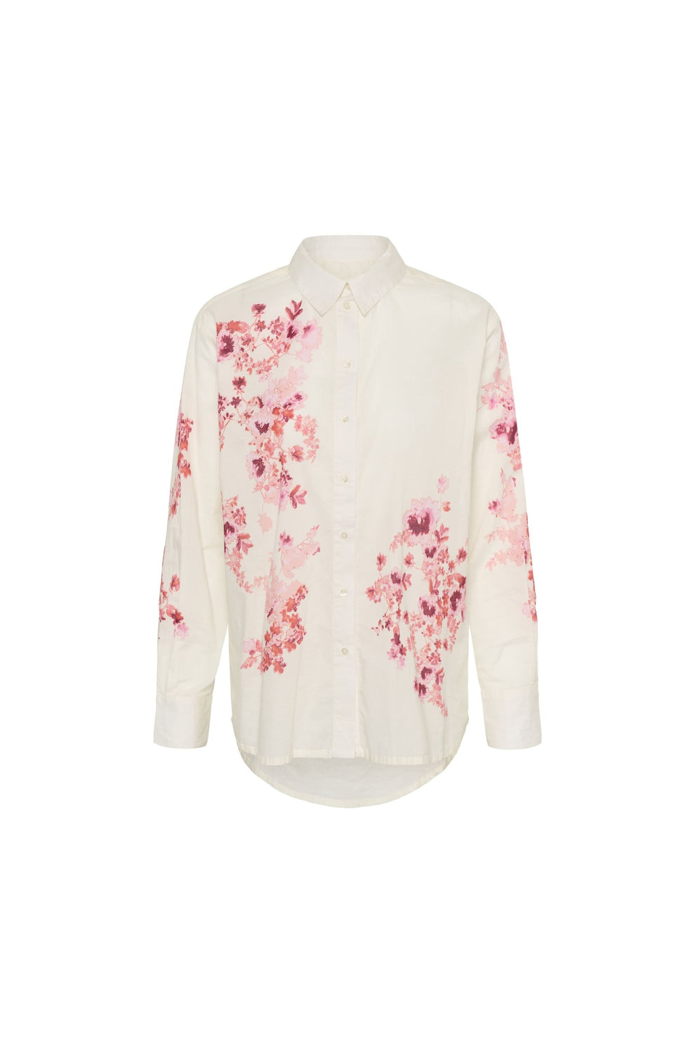 Part Two AleiaPW SH Shirt Pink Shadow Flower Print