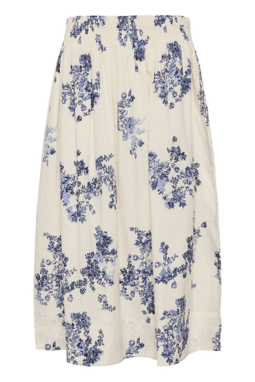 Part Two AmaiaPW SK Skirt Blue Shadow Flower Print