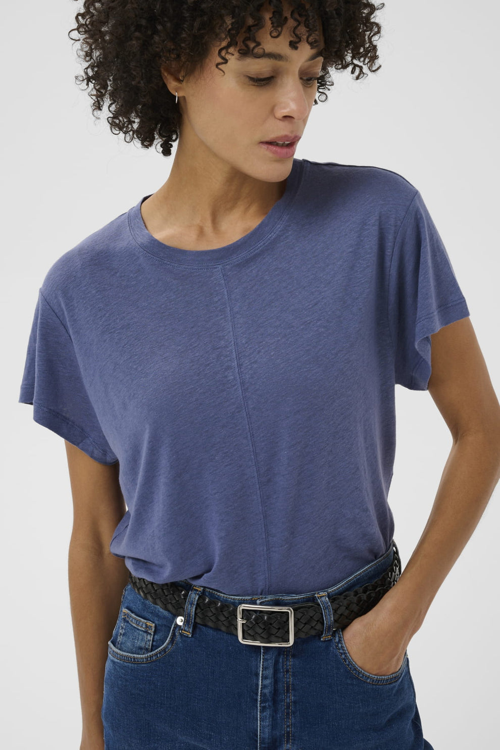 Part Two AnemonaPW TS T-shirt Blue Indigo