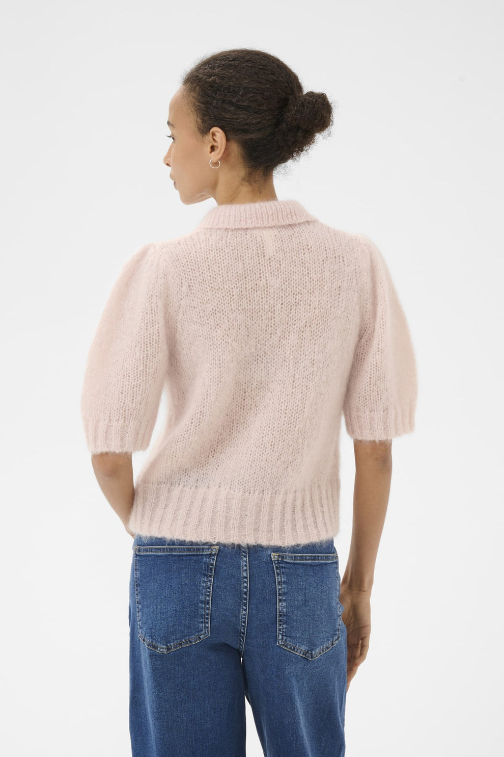 Part Two VernoniPW CA Cardigan Mauve Chalk