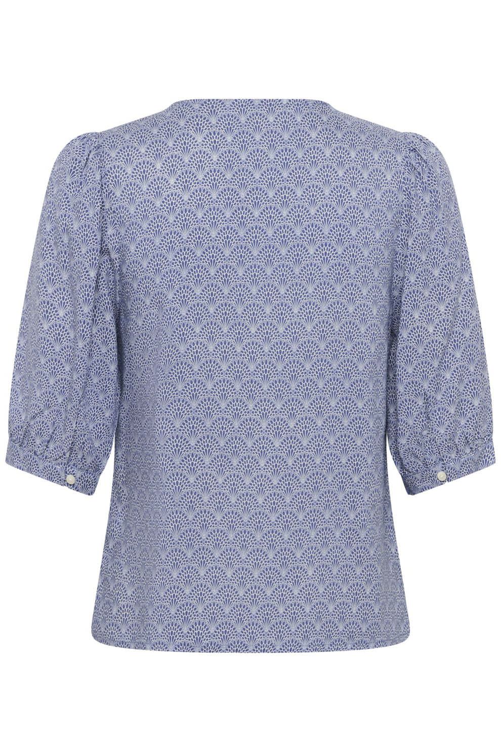 Part Two AzraPW SH Shirt Blue Wallpaper Print