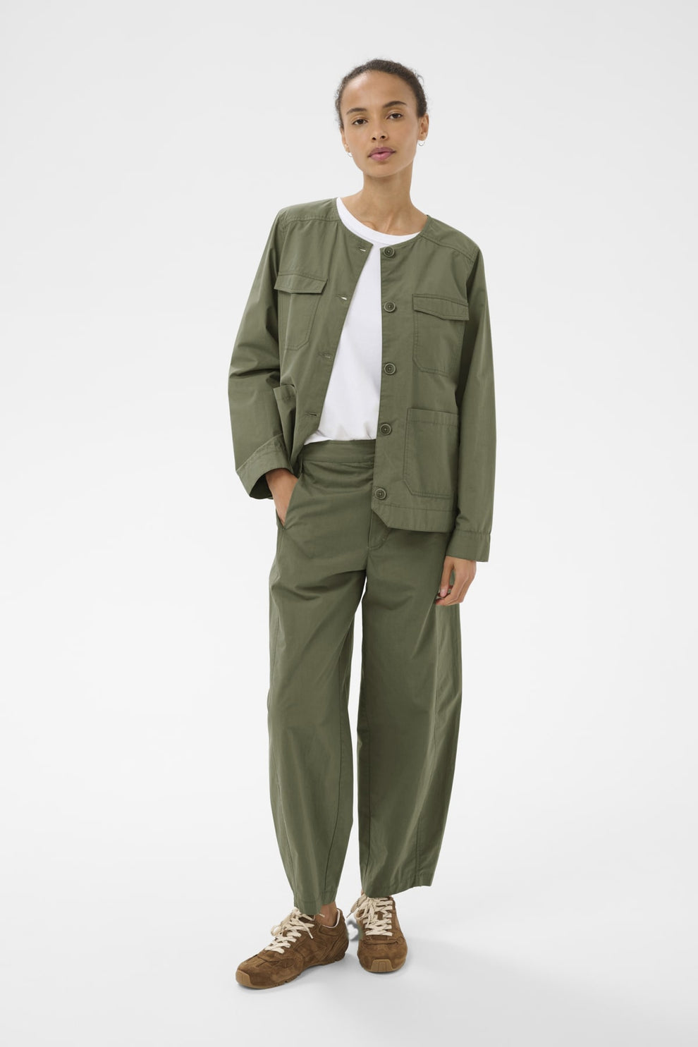 Part Two AtimasPW PA Trousers Smokey Olive