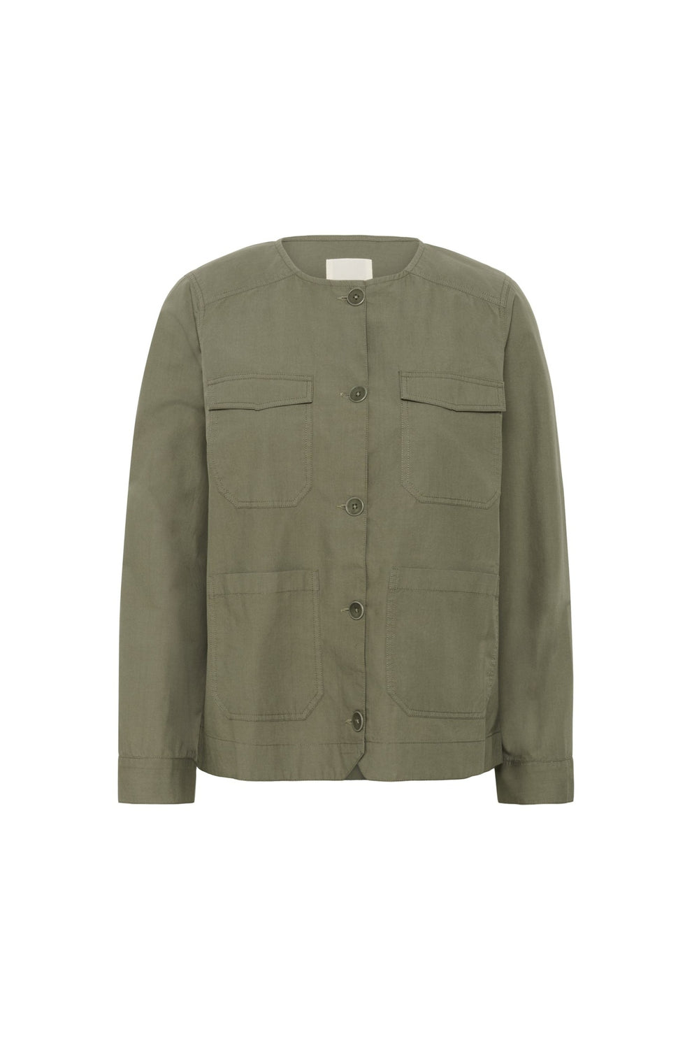 Part Two AzizaPW JA Jacket Cas Smokey Olive