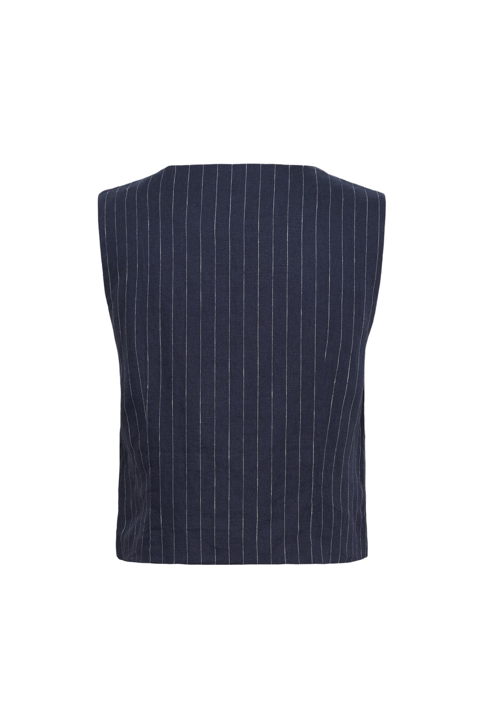 Part Two AzaniaPW WA Waistcoat Blue Nights Pinstripe