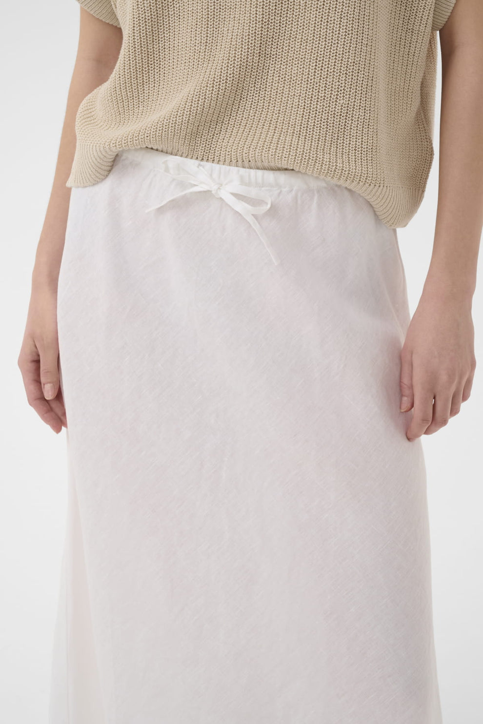 Part Two BernadinaPW Skirt Bright White