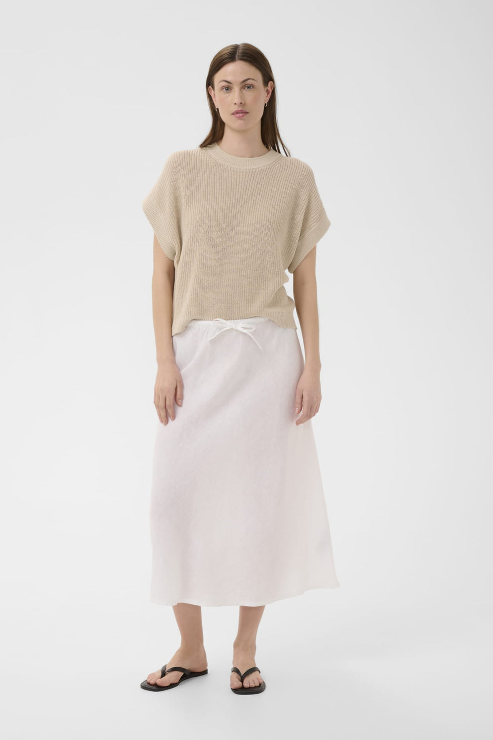 Part Two BernadinaPW Skirt Bright White