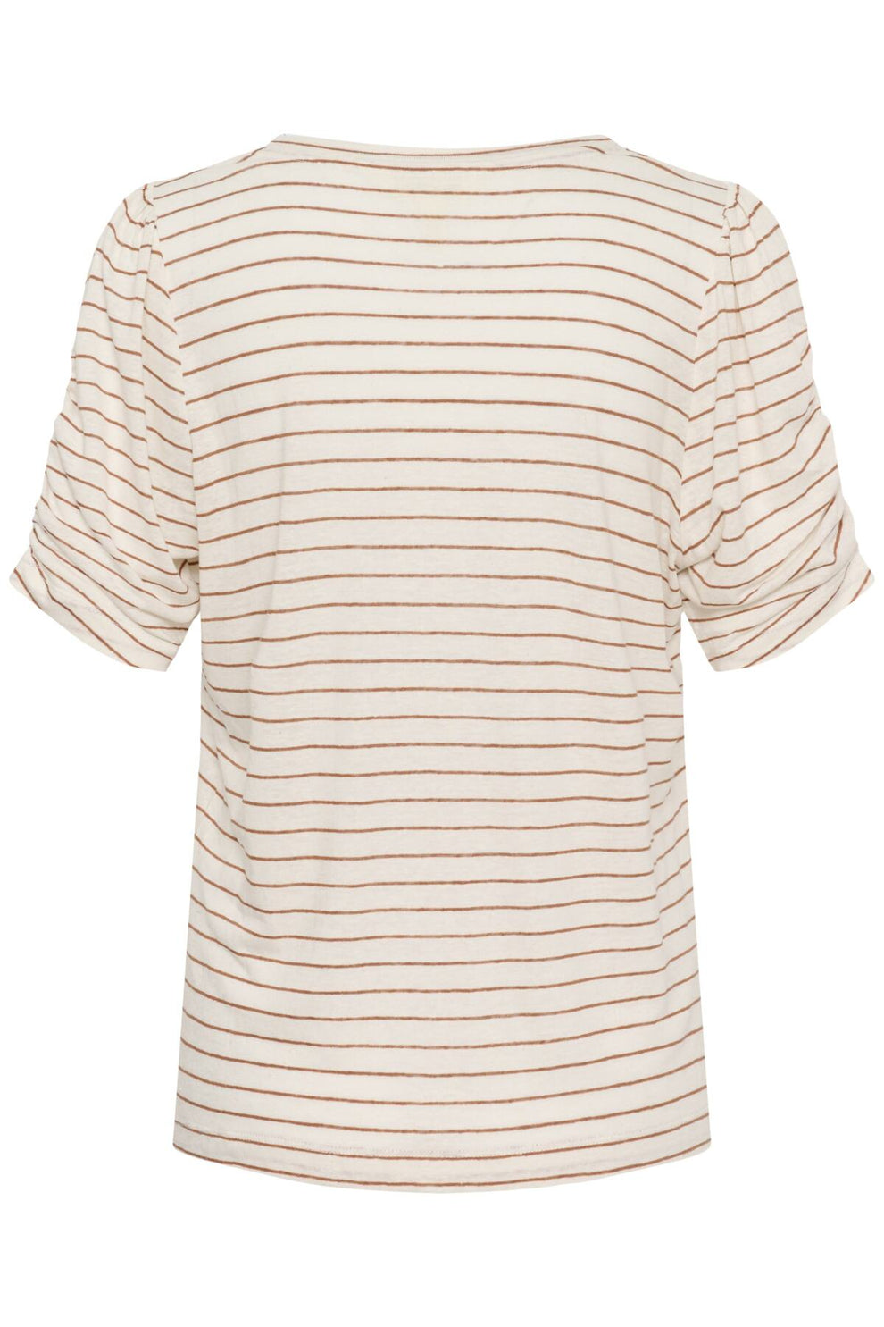 Part Two BrizettePW T-shirt Brown Stripe
