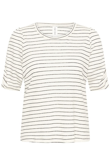 Part Two BrizettePW T-shirt Black Stripe