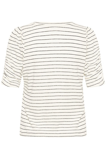 Part Two BrizettePW T-shirt Black Stripe
