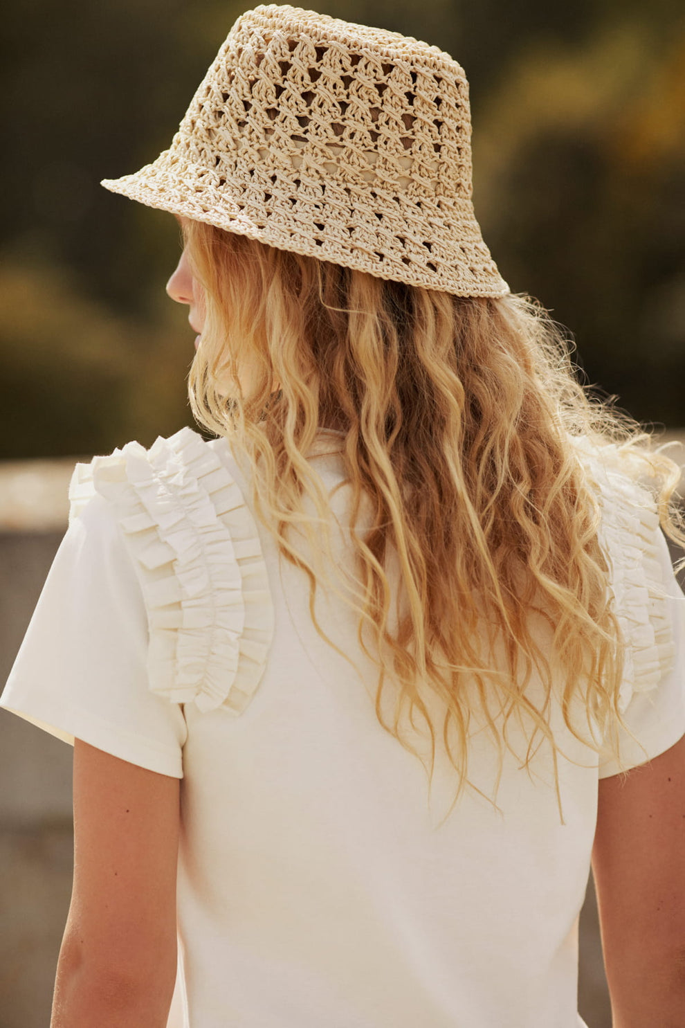 Part Two BeintaPW Hat Natural Straw Stitch