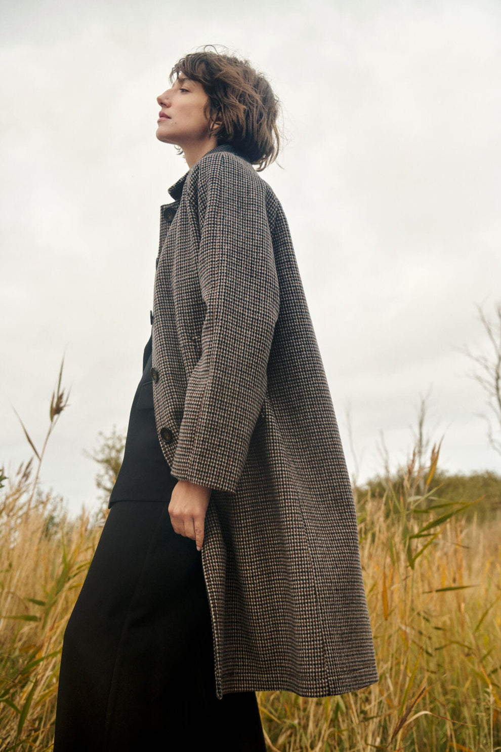 Part Two CatherinPW Coat Small Check