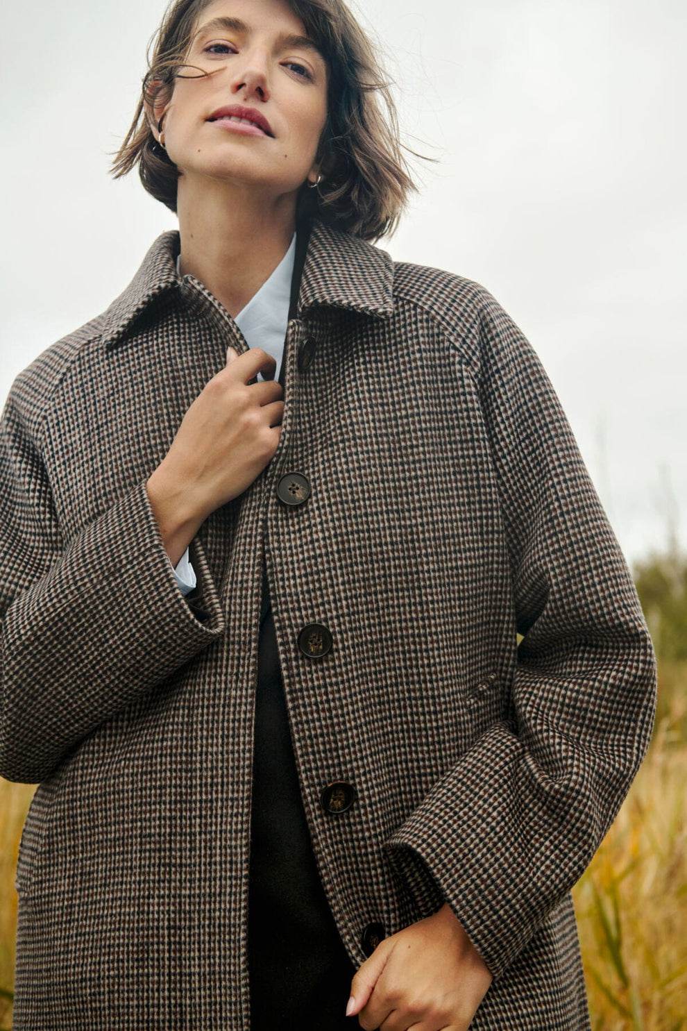 Part Two CatherinPW Coat Small Check
