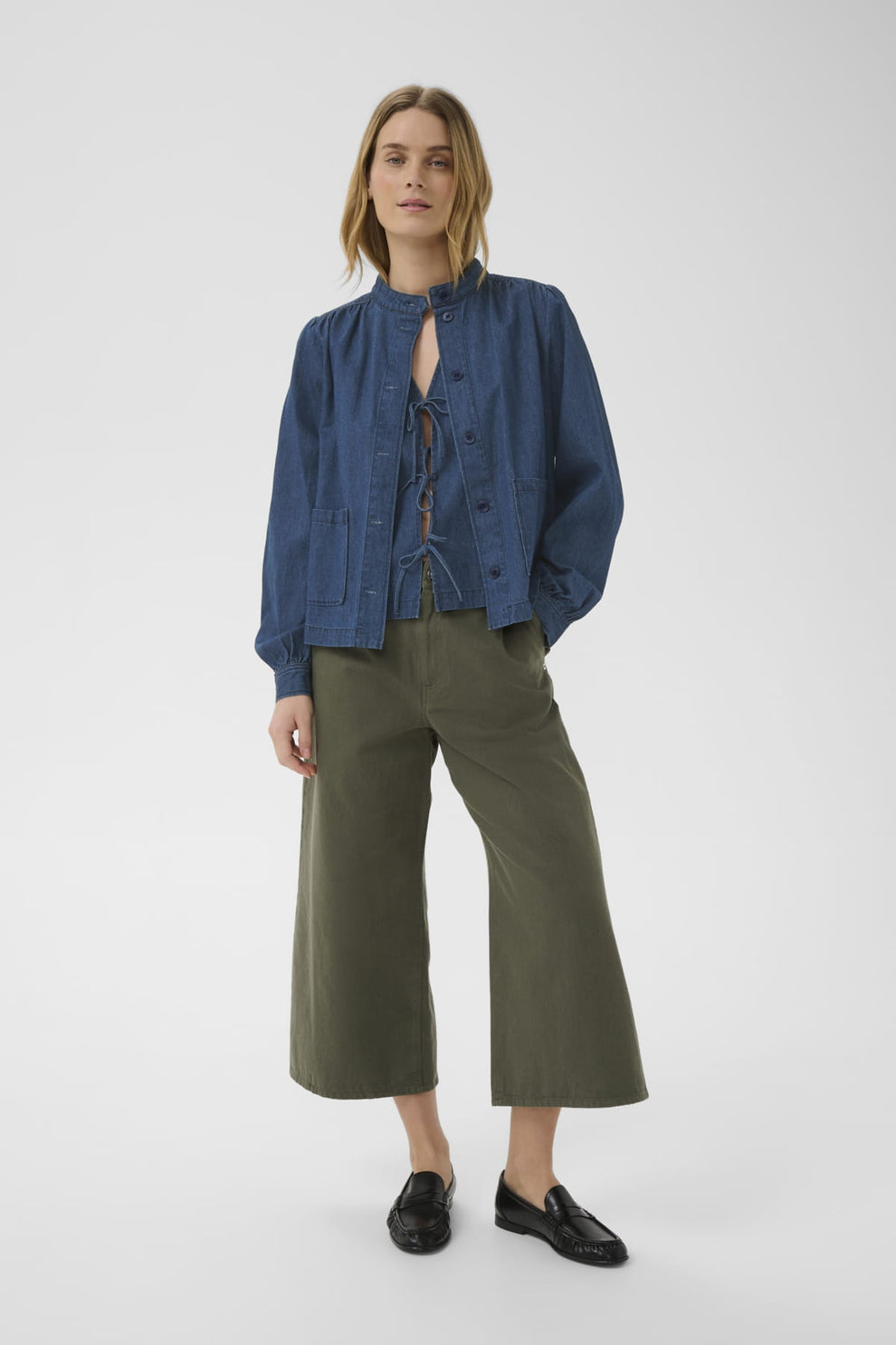 Part Two DanahPW Jacket Cas Medium Dark Blue Denim