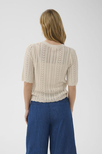 Part Two DarnellaPW Pullover Whitecap Gray