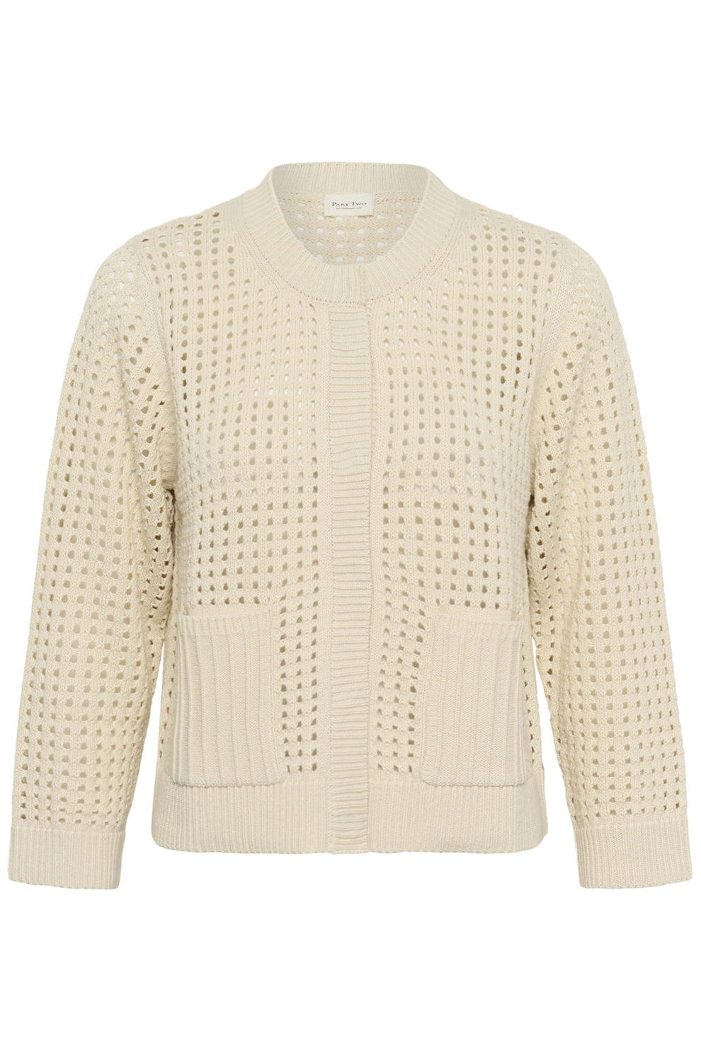 Part Two DenizePW Cardigan Whitecap Gray