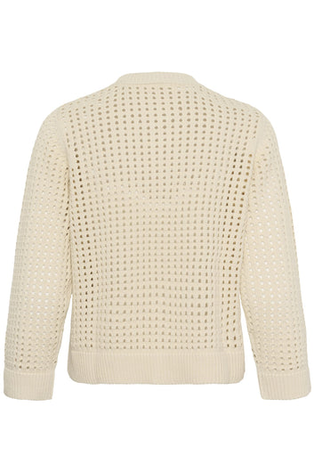 Part Two DenizePW Cardigan Whitecap Gray
