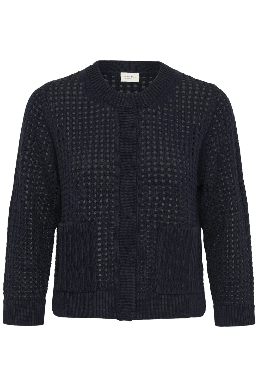Part Two DenizePW Cardigan Dark Navy