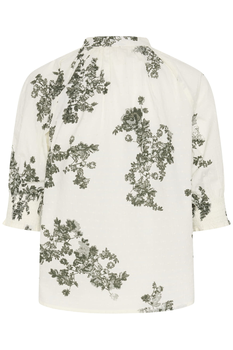 Part Two AlmerasPW SH Shirt Smokey Olive Shadow Flower