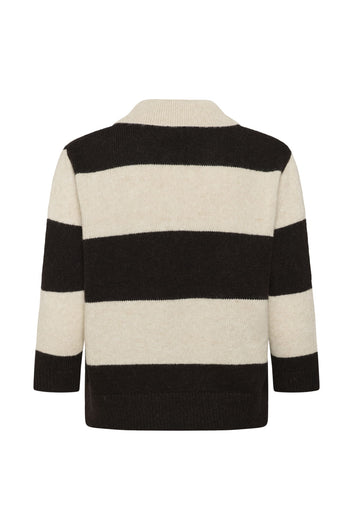 Part Two CharlottPW Pullover Whitecap Gray/Molé Stripe