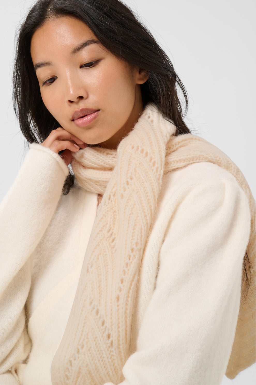 Part Two W Liliana Scarf Eggnog