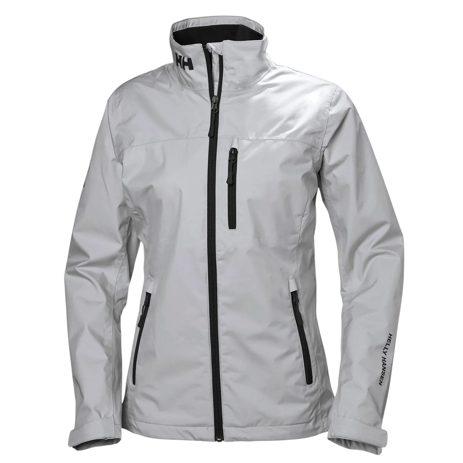 Helly Hansen W Crew Midlayer Sejlerjakke Grey Fog