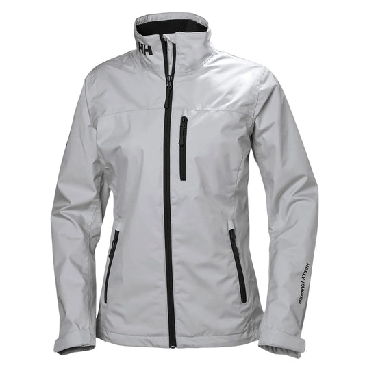 Helly Hansen W Crew Midlayer Sejlerjakke Grey Fog