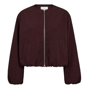 Co´Couture LunaCC Balloon Zip Jacket Winered