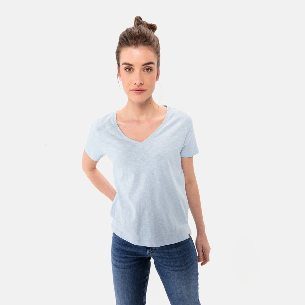 Camel Active W T-Shirt Light Blue