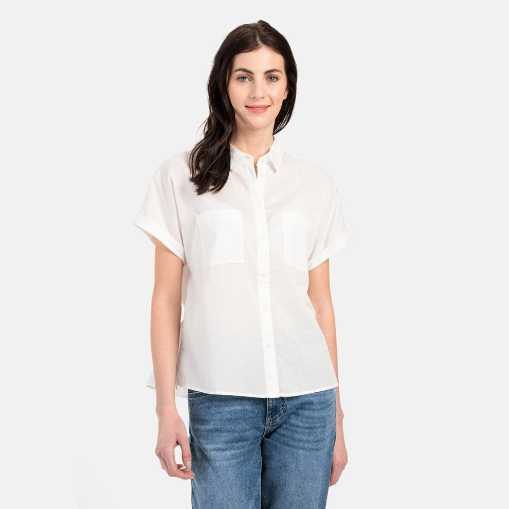 Camel Active W Skjortebluse Milk White