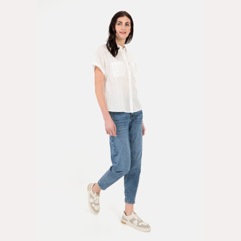 Camel Active W Skjortebluse Milk White