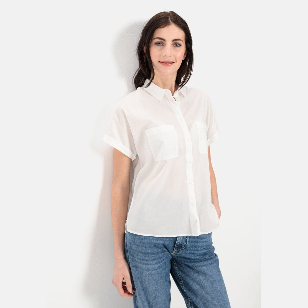 Camel Active W Skjortebluse Milk White