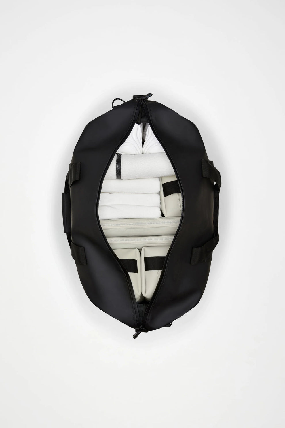 Rains Hilo Weekend Bag W3 Dark Grey