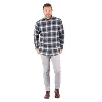 Pre End Farmer Ls Shirt L/S Mid Grey