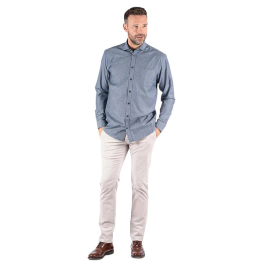 Pre End Fellini Ls Shirt L/S Dk. Navy