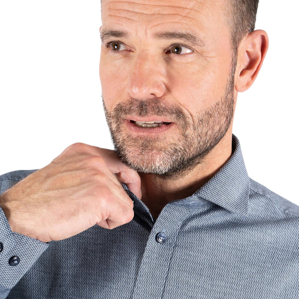 Pre End Fellini Ls Shirt L/S Dk. Navy