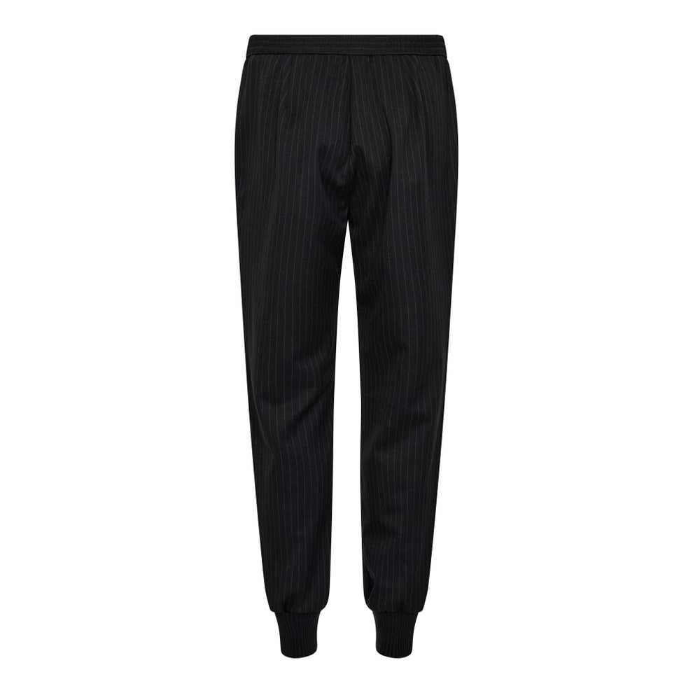 Co'Couture W IdaCC Pin Stripe Jog Pant Dark Grey