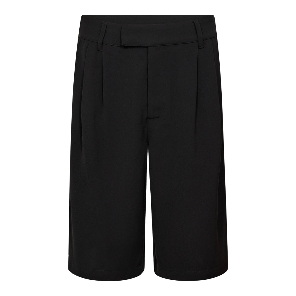 Co'Couture W Amina Pleat Bermuda Black