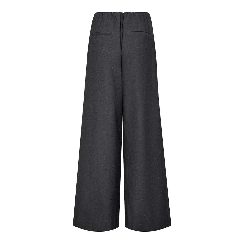 Co´Couture W Saga Pleat Pant Mid Grey