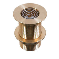 Guidi skroggennemføring m/fjedersi messing