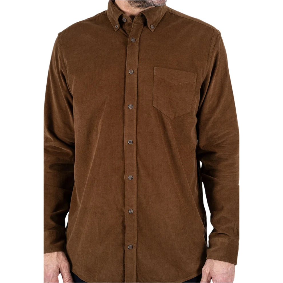 Pre End M Storm LS Skjorte Coffee Brown