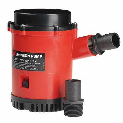 Johnson Lænsepumpe L2200 120L – 12 V | Johnson Lænsepumpe L2200 120L – 24 V