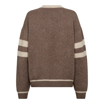 Co´Couture Rowcc Coco Logo Knit Walnut