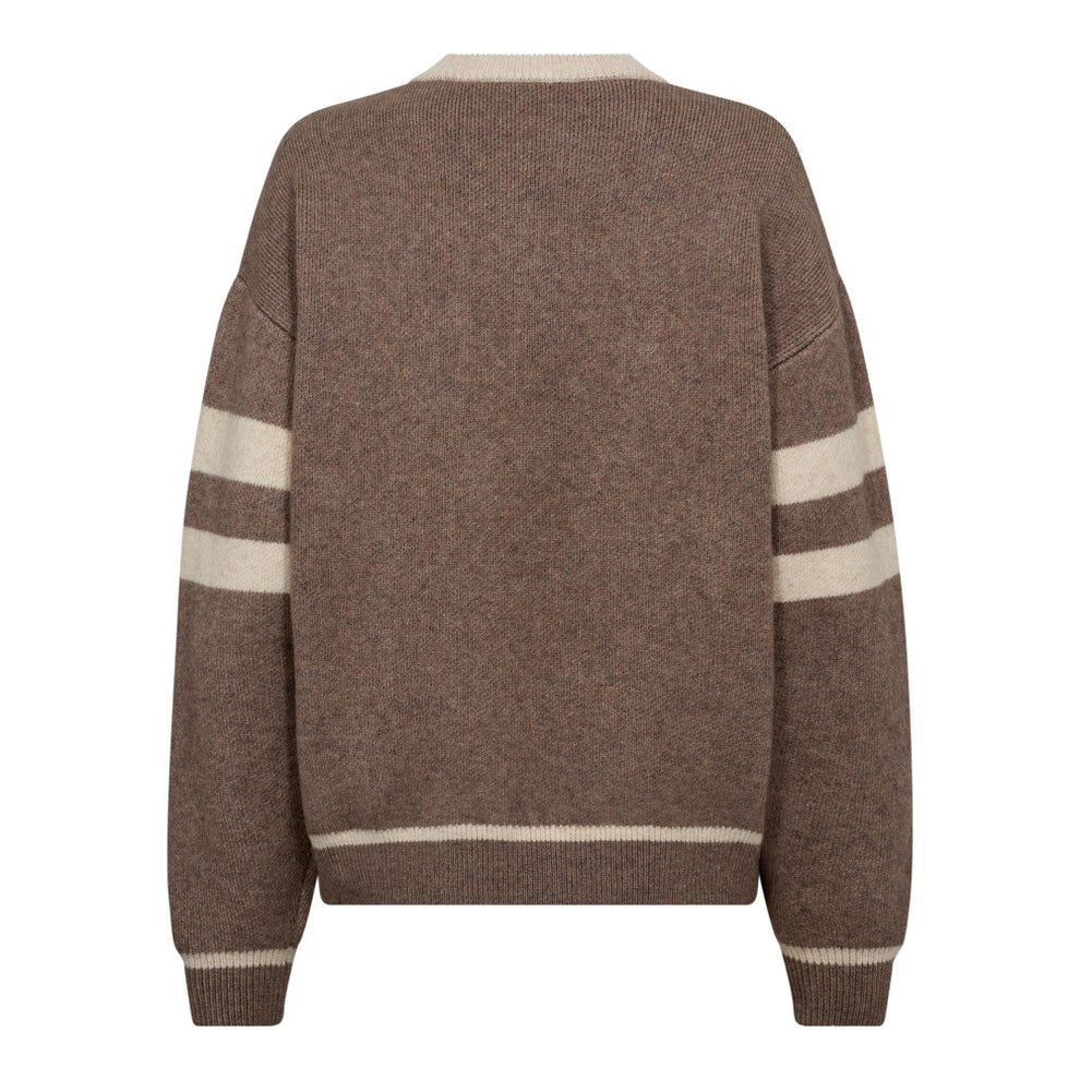 Co´Couture Rowcc Coco Logo Knit Walnut